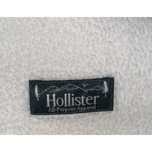 Hollister Men’s M Jacket Fleece Pullover Half-Zip Fall Cool Weather Cozy Soft - Picture 7 of 9